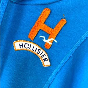 Hollister Cropped Hooded Shortsleeved Sweatshirt